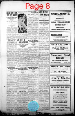 Page thumbnail for The Harlem News