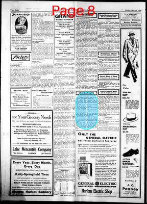 Page thumbnail for The Harlem News