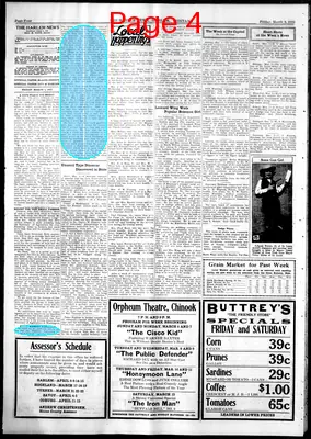 Page thumbnail for The Harlem News