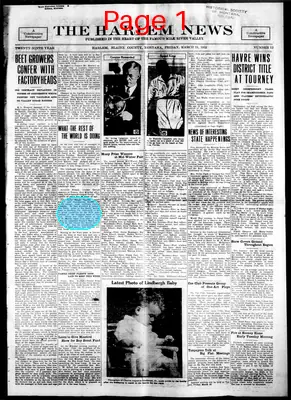 Page thumbnail for The Harlem News