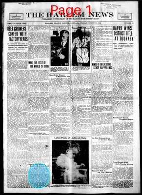 Page thumbnail for The Harlem News