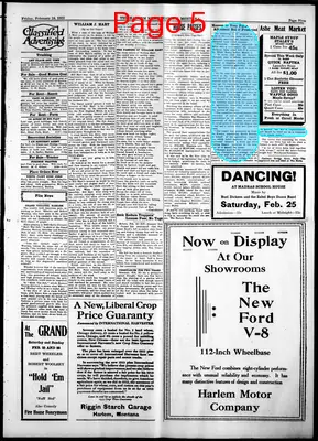 Page thumbnail for The Harlem News