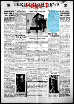 Page thumbnail for The Harlem News