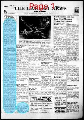 Page thumbnail for The Harlem News