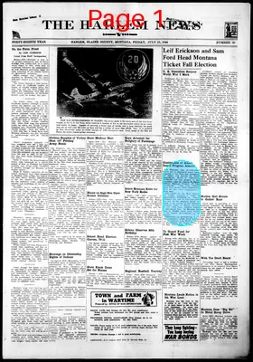 Page thumbnail for The Harlem News