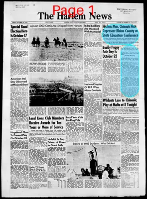 Page thumbnail for The Harlem News