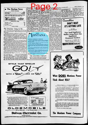 Page thumbnail for The Harlem News