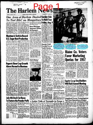 Page thumbnail for The Harlem News