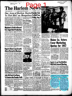Page thumbnail for The Harlem News