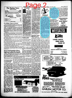 Page thumbnail for The Harlem News