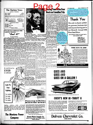Page thumbnail for The Harlem News