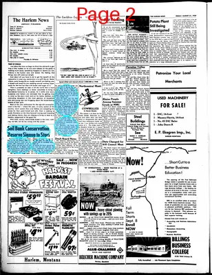 Page thumbnail for The Harlem News