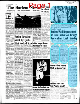 Page thumbnail for The Harlem News