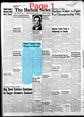 Page thumbnail for The Harlem News