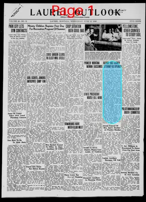 Page thumbnail for Laurel Outlook