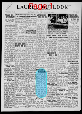 Page thumbnail for Laurel Outlook