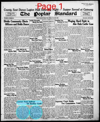 Page thumbnail for The Poplar Standard