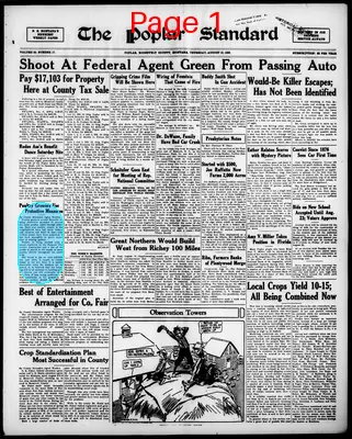 Page thumbnail for The Poplar Standard