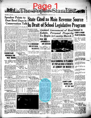 Page thumbnail for The Poplar Standard