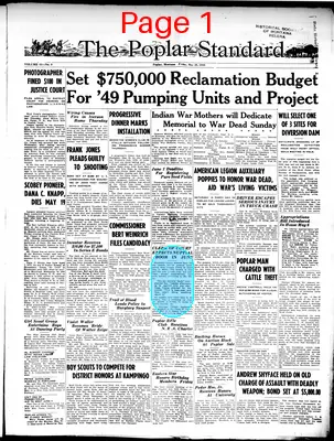 Page thumbnail for The Poplar Standard