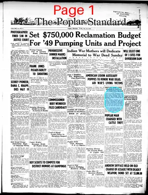 Page thumbnail for The Poplar Standard