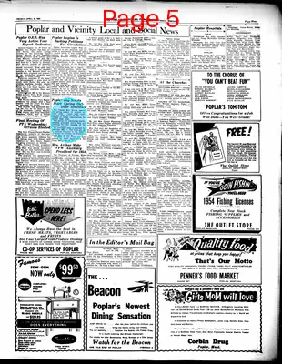 Page thumbnail for The Poplar Standard