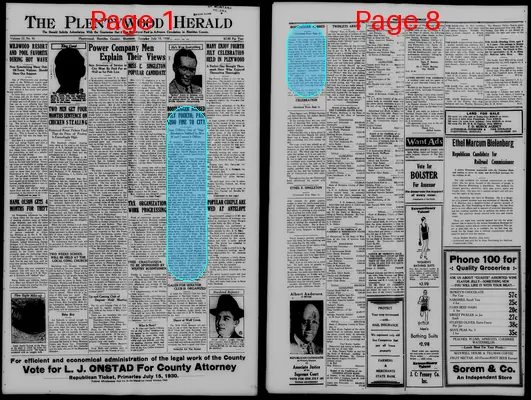 Page thumbnail for Plentywood Herald