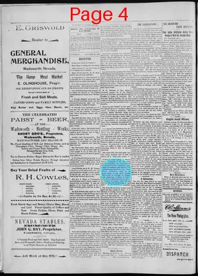 Page thumbnail for The Wadsworth Dispatch