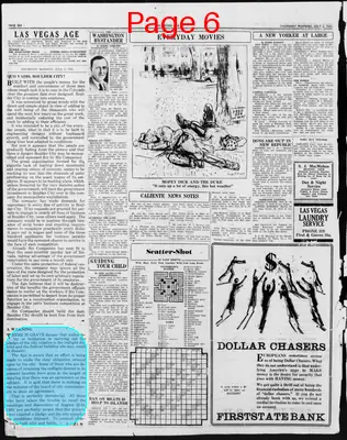 Page thumbnail for Las Vegas Age