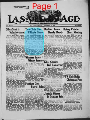Page thumbnail for Las Vegas Age