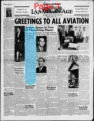 Page thumbnail for Las Vegas Age