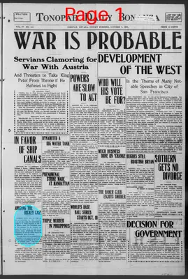 Page thumbnail for Tonopah Daily Bonanza