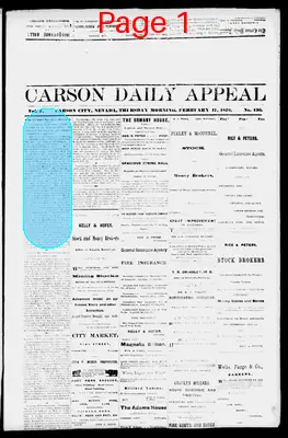 Page thumbnail for Carson Daily Appeal