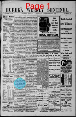 Page thumbnail for Eureka Weekly Sentinel