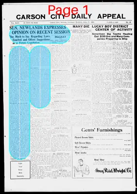 Page thumbnail for Carson City Daily Appeal