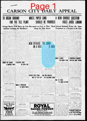 Page thumbnail for Carson City Daily Appeal