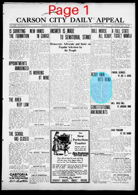 Page thumbnail for Carson City Daily Appeal