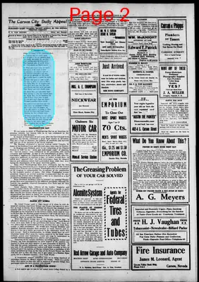 Page thumbnail for Carson City Daily Appeal