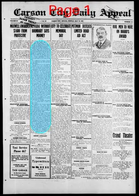 Page thumbnail for Carson City Daily Appeal