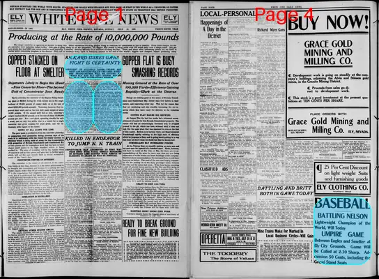 Page thumbnail for The White Pine News