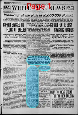 Page thumbnail for The White Pine News