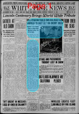 Page thumbnail for The White Pine News