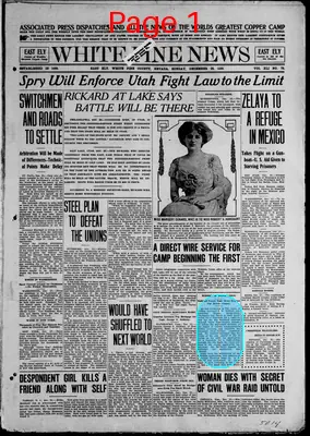 Page thumbnail for The White Pine News