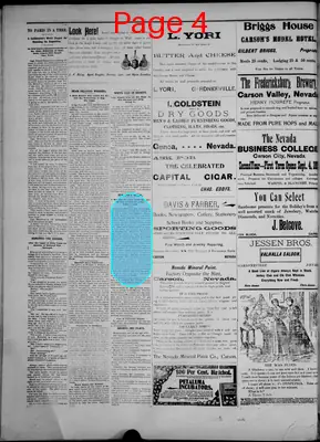 Page thumbnail for Gardnerville Record