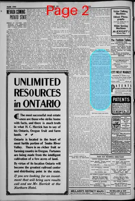 Page thumbnail for White Pine News Weekly Mining Review