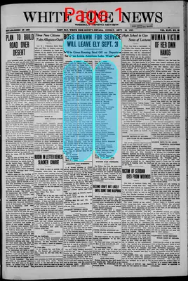 Page thumbnail for White Pine News Weekly Mining Review