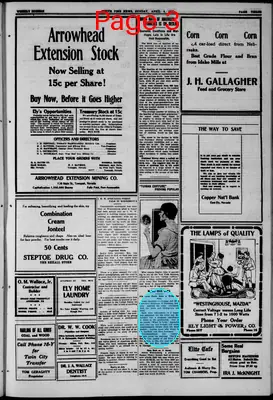 Page thumbnail for White Pine News Weekly Mining Review