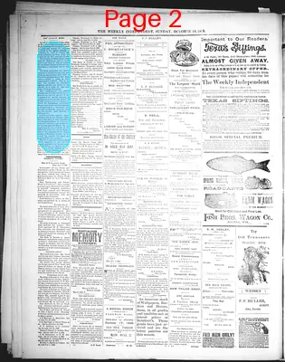 Page thumbnail for Weekly Independent