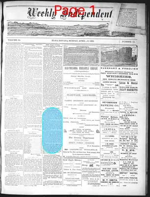 Page thumbnail for Weekly Independent