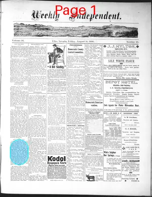Page thumbnail for Weekly Independent